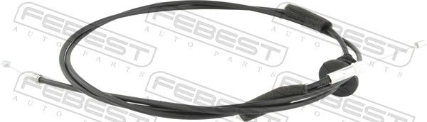 02101c11x Febest Тросик замка капота для Nissan Tiida
