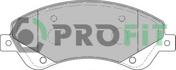 5000-1929 Profit Гальмівні колодки