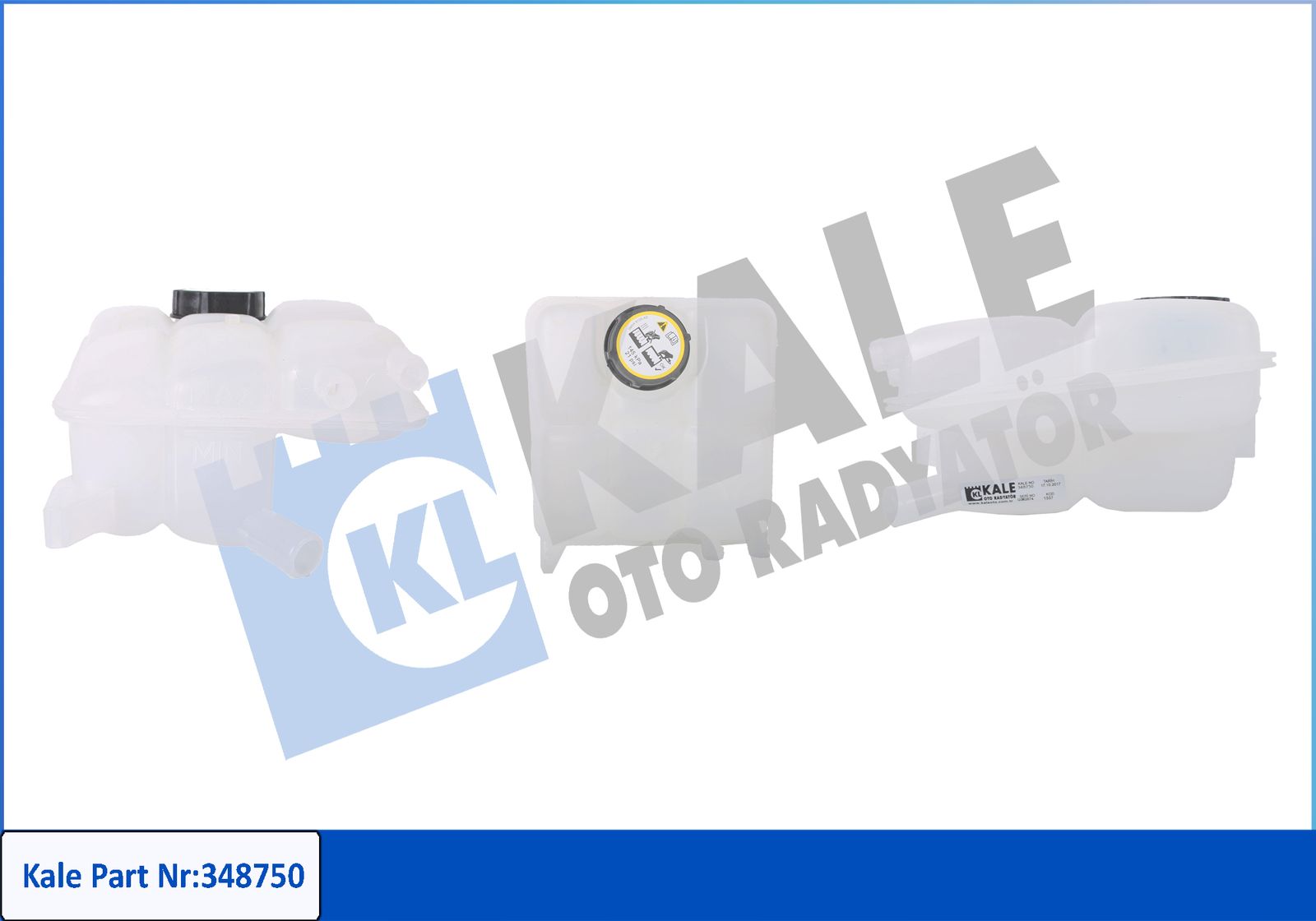 348750 Kale Oto Radyatör Бачок охолоджувальної рідини