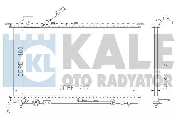 369300 Kale Oto Radyatör Радіатор охолодження двигуна