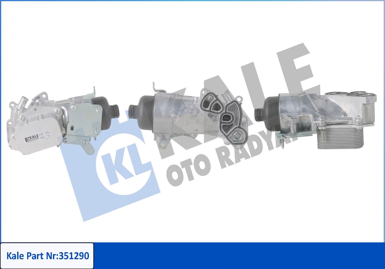 351290 Kale Oto Radyatör Масляный радиатор двигателя