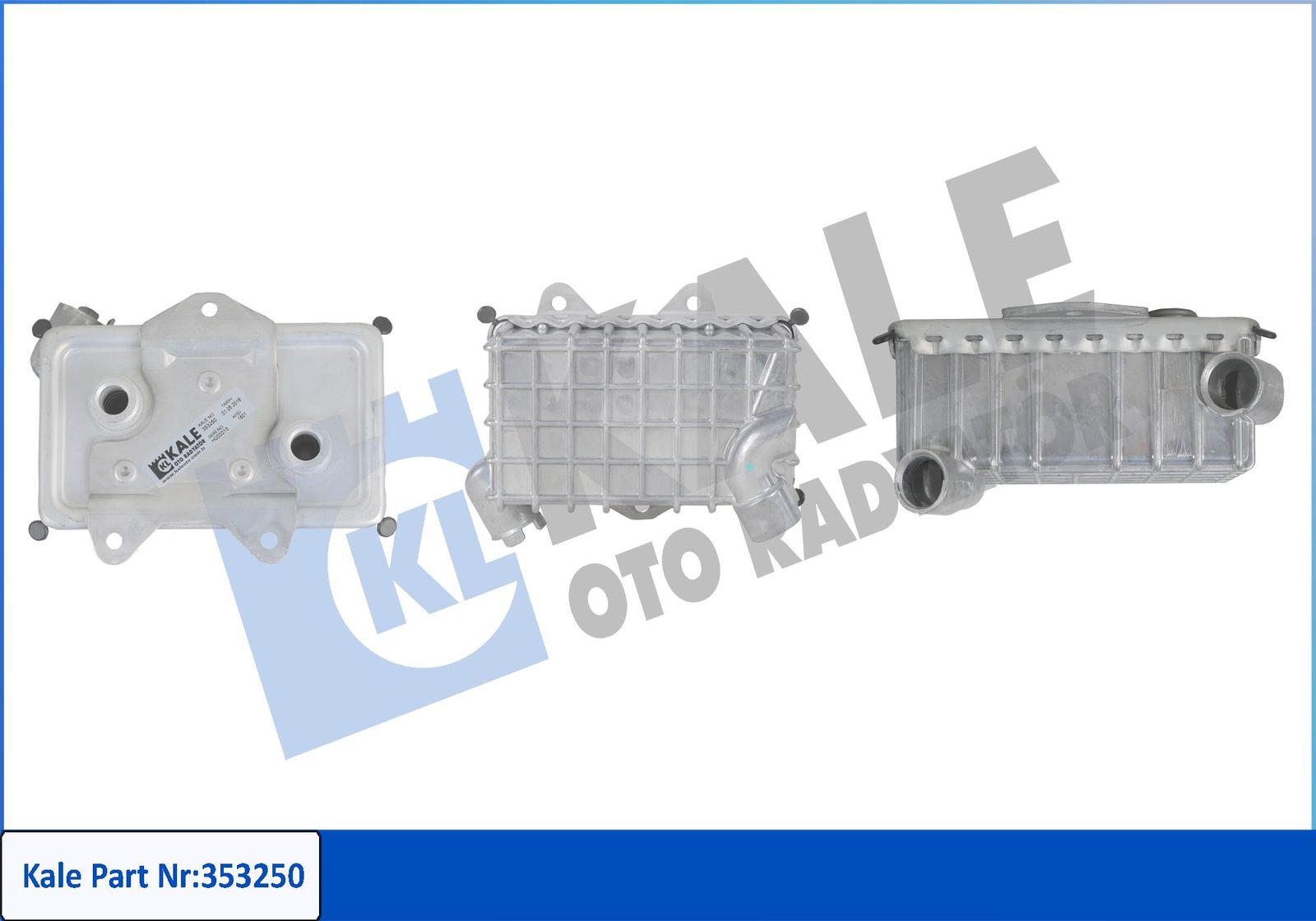353250 Kale Oto Radyatör Оливний радіатор двигуна