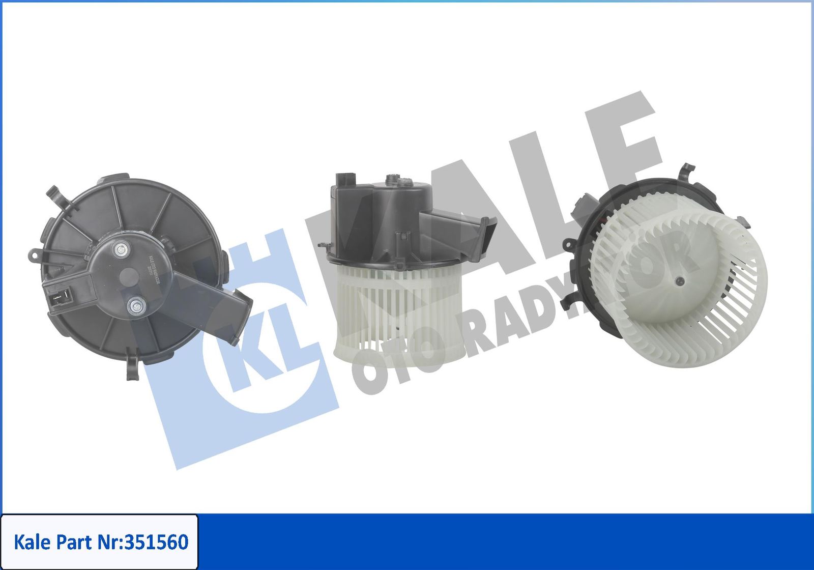 351560 Kale Oto Radyatör Вентилятор салону