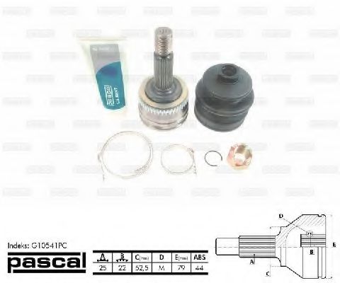 G10541PC Pascal ШРУС