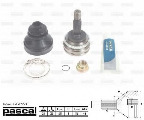 G12056PC Pascal ШРУС