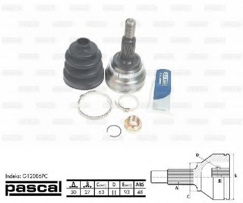 G12086PC Pascal ШРУС