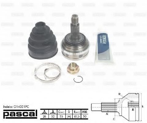 G14031PC Pascal ШРУС