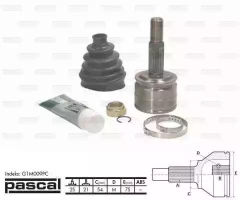 G1M009PC Pascal ШРУС