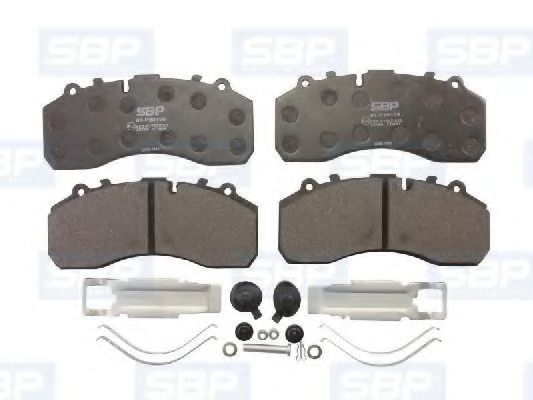 07-P29108 SBP Тормозные колодки