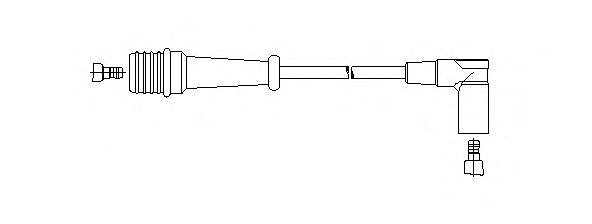 602/40 Bremi Дріт запалювання