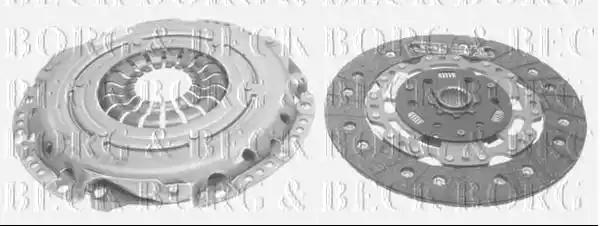 HK2428 Borg & Beck Комплект зчеплення