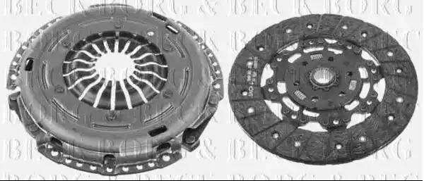hk2792 Borg & Beck Комплект зчеплення