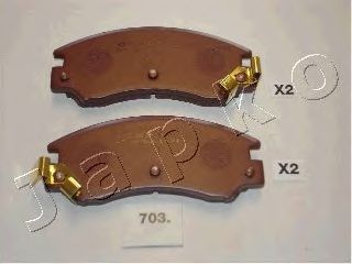 50703 Japko Тормозные колодки