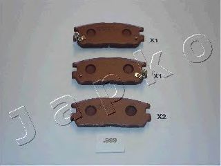 51999 Japko Тормозные колодки