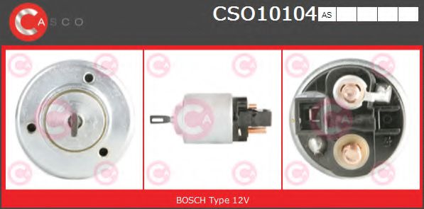 CSO10104AS Casco Тягове реле стартера