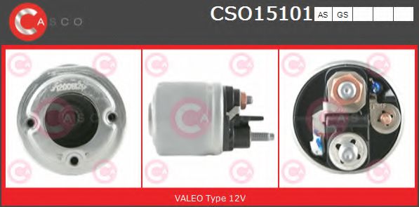 CSO15101AS Casco Тяговое реле стартера