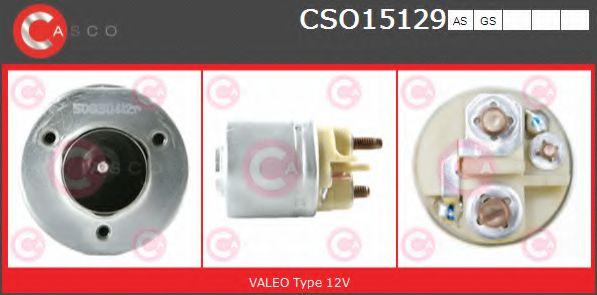 CSO15129AS Casco Тяговое реле стартера