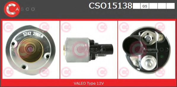 CSO15138GS Casco Тягове реле стартера