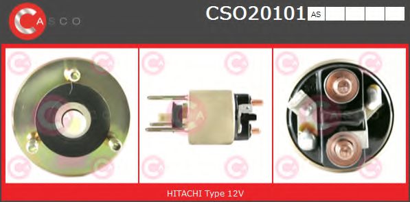 CSO20101AS Casco Тяговое реле стартера