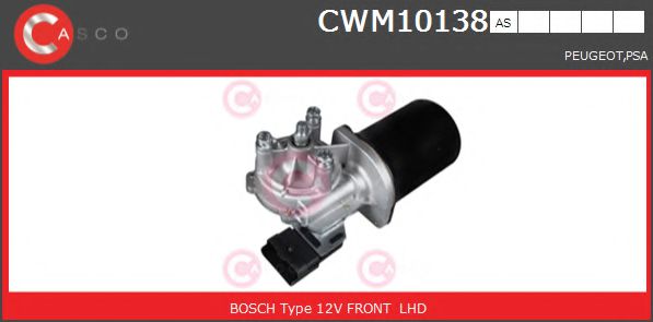 CWM10138AS Casco Двигун склоочисника для Peugeot 206