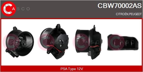 cbw70002as Casco Вентилятор салона