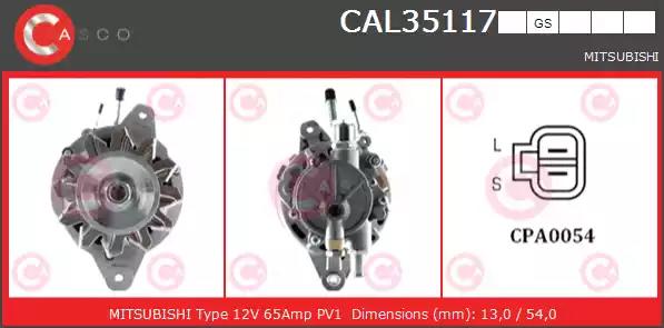cal35117as Casco Генератор