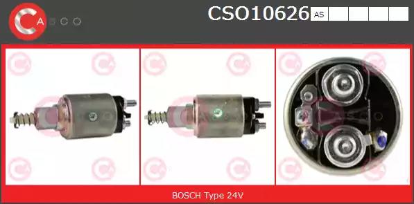 CSO10626AS Casco Тягове реле стартера