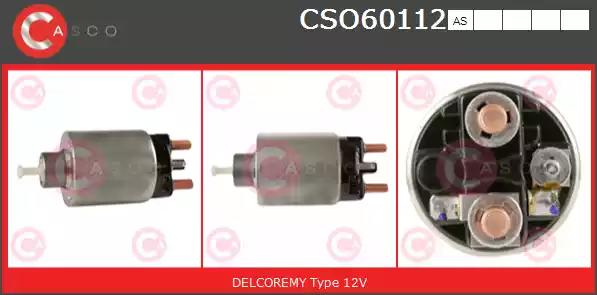 CSO60112AS Casco Тяговое реле стартера