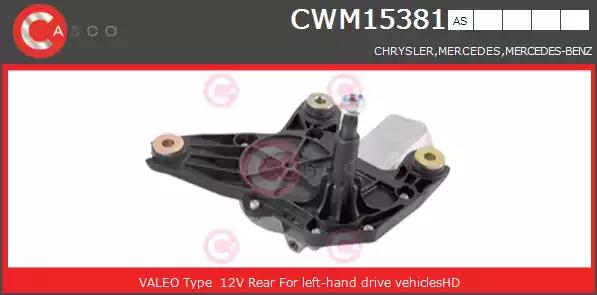 cwm15381as Casco Двигун склоочисника