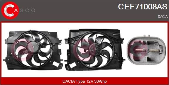cef71008as Casco Электродвигатель вентилятора