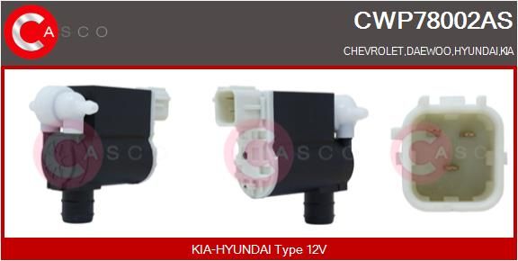 cwp78002as Casco Насос омывателя