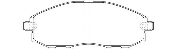 1EH354811011 Behr Hella Основна фара для Opel Adam