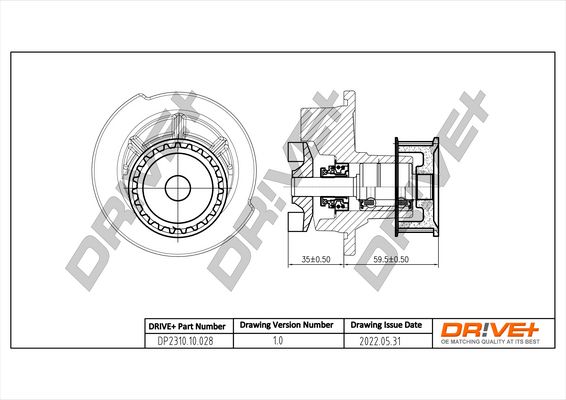 dp231010028 Dr!ve+ Помпа