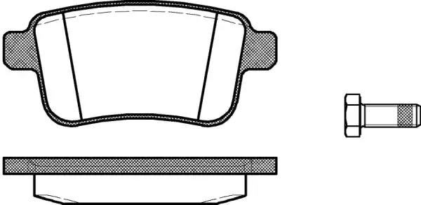 dp1010100444 Dr!ve+ Гальмівні колодки
