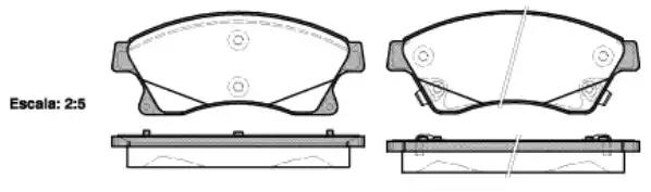 dp1010100258 Dr!ve+ Тормозные колодки