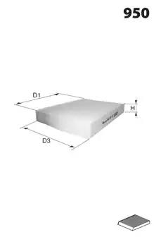 dp1110120012 Dr!ve+ Фильтр салона