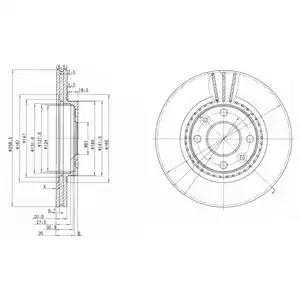 dp1010110726 Dr!ve+ Гальмівний диск