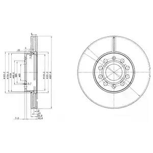 dp1010110853 Dr!ve+ Гальмівний диск