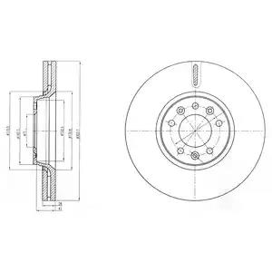 dp1010110544 Dr!ve+ Тормозной диск