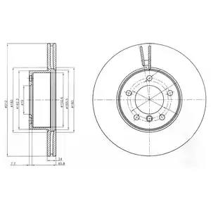 dp1010110600 Dr!ve+ Гальмівний диск
