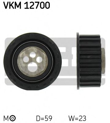 VKM 12700 SKF Натяжний ролик ременя ГРМ