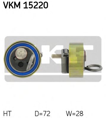 VKM 15220 SKF Натяжной ролик ремня ГРМ