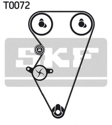 VKMA 07310 SKF Комплект ременя ГРМ