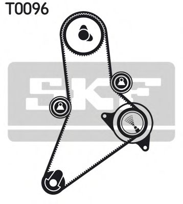 VKMA 02983 SKF Комплект ремня ГРМ