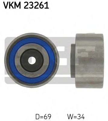 VKM 23261 SKF Обводной ролик ремня ГРМ