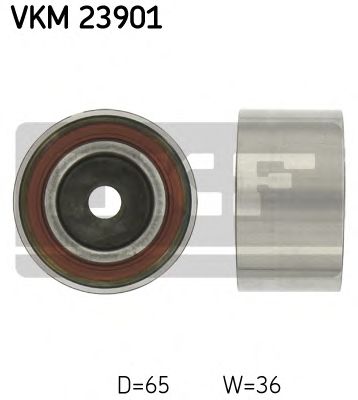 VKM 23901 SKF Обводной ролик ремня ГРМ