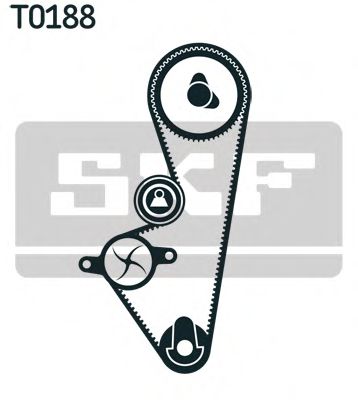 VKMA 03253 SKF Комплект ременя ГРМ