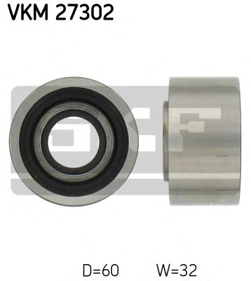 VKM 27302 SKF Обвідний ролик ременя ГРМ