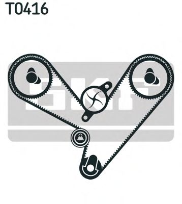 VKMA 95003 SKF Комплект ремня ГРМ