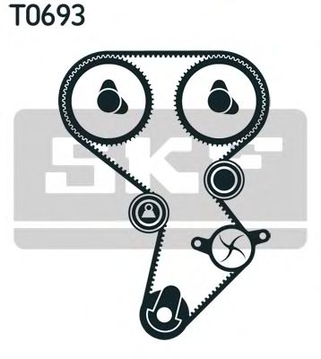 VKMA 95924-1 SKF Комплект ремня ГРМ
